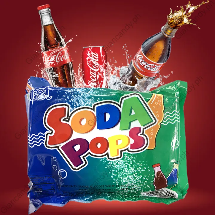 Giant Candy Soda Pops Candy Sold per Pack Lazada PH