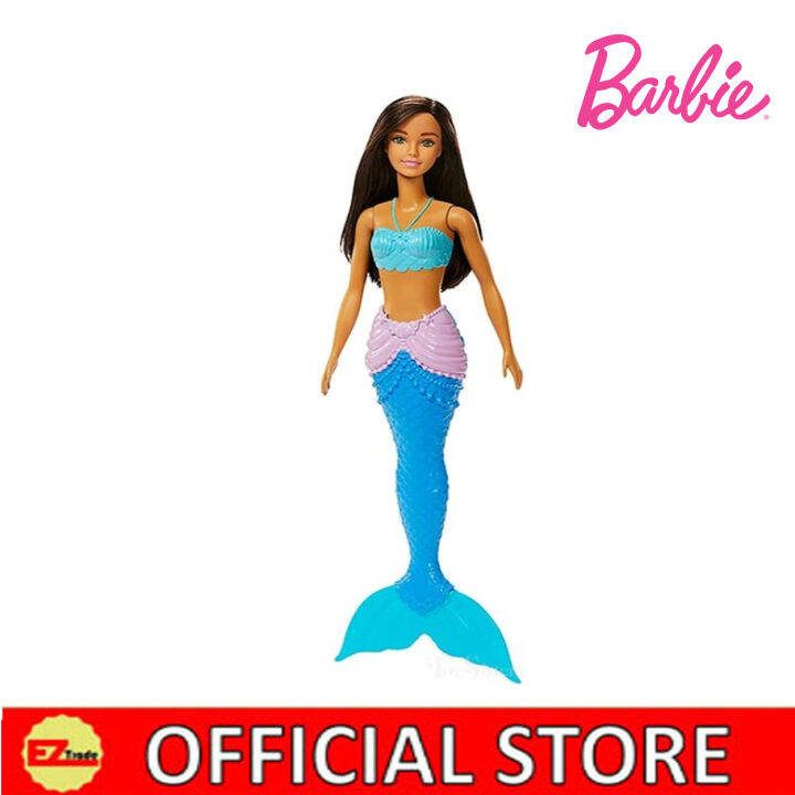 Barbie Dreamtopia Mermaid Doll Brunette With Multi Colored Mermaid Tail Hgr04 Hgr07 Lazada