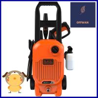 เครื่องฉีดน้ำ BLACK&amp;DECKER BEPW1600L-B1 110 บาร์ 1400 วัตต์ELECTRIC PRESSURE WASHER BLACK&amp;DECKER BEPW1600L-B1 110 BARS 1400W **ด่วน ของมีจำนวนจำกัด**