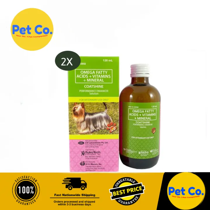 Coatshine 60 ml For Dogs and Cats SET OF 2 Lazada PH