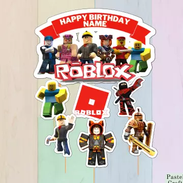 Roblox Girls Slumber Party with Teddy Bear Onsies Edible Cake Topper I – A  Birthday Place