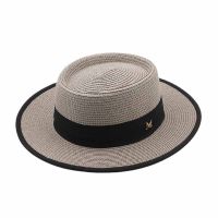 Summer Beach Straw Hats Women Ribbon Bow Big Wide Side Casual Female Panama Hat Visor Cap Concave Top Cap Travel Sun Hat