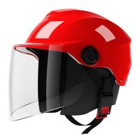 Motorcycle Helmet For Men Woman Integrated HD Double Visors Open Helmets Lightweight Protective Safety Helmet For Cycling