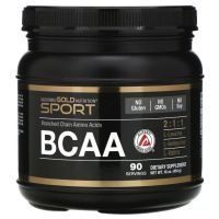 [Exp2025]  กรดอะมิโน California Gold Nutrition BCAA Powder Branched Chain Amino Acids  (454 g)