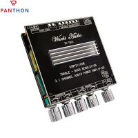 PANTHON ZK-TB22 2.1ช่องโมดูลบอร์ดเครื่องขยายเสียงบลูทูธซับวูฟเฟอร์เสียงแหลม TWS ไร้สายที่แท้จริง50WX2 TPA3116 + 100W