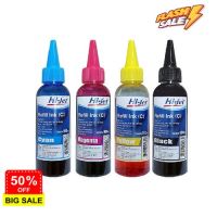 Hi-jet หมึกเติม Inkjet Refill Ink (C) 100 ml. (เลือกสีได้) #หมึกปริ้นเตอร์  #หมึกเครื่องปริ้น hp #หมึกปริ้น   #หมึกสี #ตลับหมึก