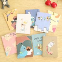 1pcs Mini Cartoon Blank Journal Diary Portable Pocket Notebook Office School Supplies 6x8cm