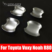 For Toyota Noah Voxy 2014 2015 2016 2017 2018 2019 ABS Chrome Accessories Car-Styling Exterior Side Door Handle Cover 12pcs