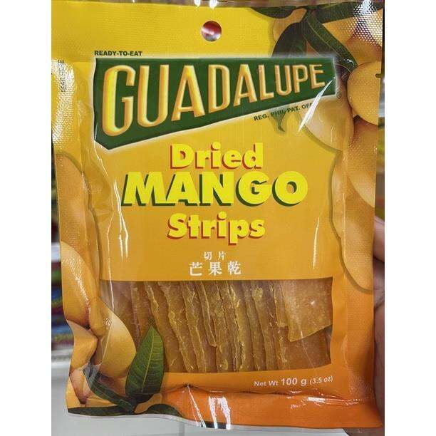 Guadalupe Dried Mango Strips in Cebu 100 grams Lazada PH