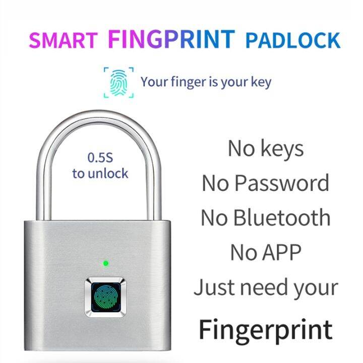 fingerprint-padlock-portable-anti-theft-usb-charging-fingerprint-lock-for-lockers-suitcases-backpacks-etc-can-support