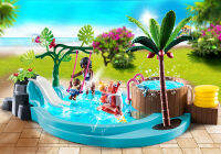 Playmobil 70611 AQUA Park Childrens Pool with Slide อควา พาร์ค สระว่ายน้ำเด็กพร้อมสไลเดอร์