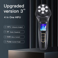 Mini Hlifu มินิ HIFU RF Ultrasonic ยกกระชับใบหน้าต่อต้านริ้วรอยดูแลผิวมัลติฟังก์ชั่เครื่องนวดความงาม