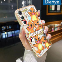 เคส Dienya สำหรับ Infinix 12 Pro Hot 11 2022ร้อน12 Play NFC 12i ร้อนการ์ตูน Pokemon ใหม่กรอบสี่เหลี่ยมชุบพื้นผิวเคสซิลิกาเจลนิ่มกันกระแทกเคสมือถือรวมเลนส์กล้องถ่ายรูปฝาครอบป้องกัน