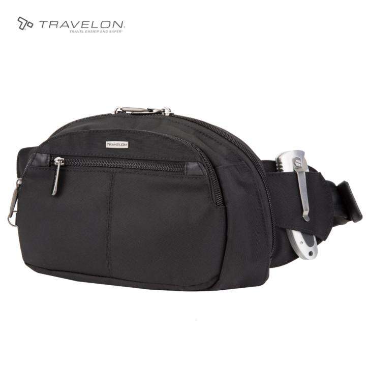 Travelon AntiTheft RFID Protected Concealed Carry Waist Pack Waist