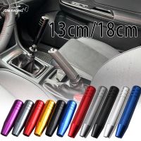 【hot】✷℗✇  13cm 18cm Length Manual Car Shift Knob Aluminum Racing With 3 Adapters