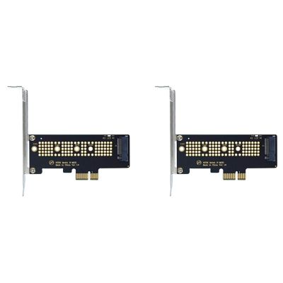 ”【；【-= 2X Nvme Pcie M.2 NGFF SSD To Pcie X1 Adapter Card Pcie X1 To M.2 Card Support 2230 2242 2260 2280 Size Nvme M.2 SSD