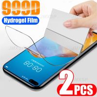 2Pcs Hydrogel Film For Huawei P60 P50 P40 Pro Lite P50E Screen Protector For Huawei P30 P20 P10 Lite Pro P Smart Protective Film