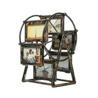 Ferris Wheel Photo Frame European Style Photo Frame Rotary Windmill Picture Frame Desktop Ornament (4-Inch Photo Frame)