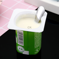 CK ห้องครัวสแตนเลสน่ารักช้อนสั้นจับน้ำตาลเกลือเครื่องเทศช้อนปรุงอาหาร