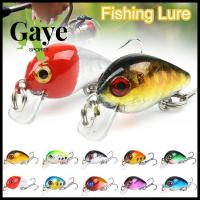 GAYE SPORTS 10PCS เหยื่อล่อเหยื่อ ข้อเหวี่ยงเบส Crankbaits ลอย wobbler เหยื่อตกปลาแบบแข็ง แท็กเกิลจม เหยื่อล่อเทียม เหยื่อล่อตกปลา