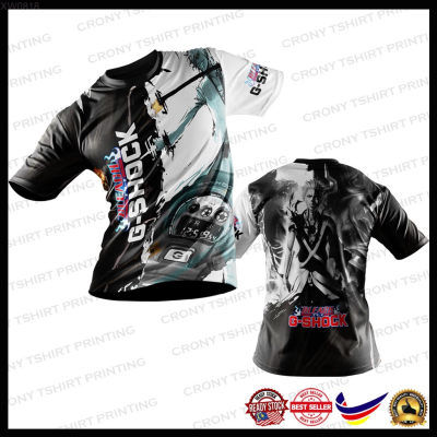 2023 NEW shirt (สต็อกเพียงพอ) new [latest] bleach x gshock sublimation t | shortsleeve | longsleeve | collar | men | women | plussize | premium coolคุณภาพสูง size:S-5XL