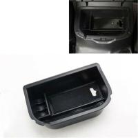1 PCS Car Center Console Armrest Storage Box Black Organiser Accessories for Nissan Navara D23 NP300 2015-2019