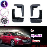 สำหรับ Hyundai Elantra Avante AD 2017-2020พิทักษ์บังโคลนโคลนอวัยวะเพศหญิงยามสาดพนัง M Udguards อุปกรณ์เสริมในรถยนต์2018 2019 6th 6