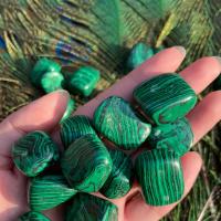 10/5/2PCS Simulation Malachite Tumbled Stones Crystal Reiki Healing Crystals Gemstone Mineral Home Room Decoration Yoga Ornament