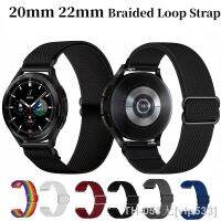 【LZ】❧  22mm 20mm Nylon Loop Strap for Samsung Galaxy Watch 5/4/3/Huawei Watch 3/GT2-3/Amazfit GTR/GTS Adjustable Fabric Bracelet Band