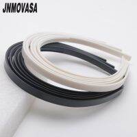 【YF】 10pcs/lot 8mm /10mm Wide Teeth Hairbands  Girls Plastic Headbands Lady Jewelry Findings Diy Tools White Black Hair Accessory