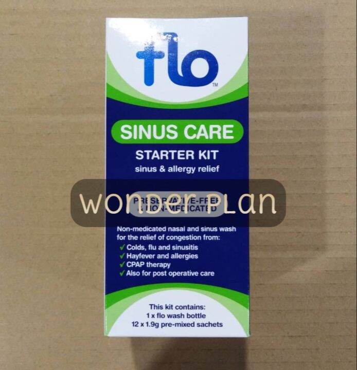 Wonder Plan Flo Sinus Care Starter Kit 000251 Lazada