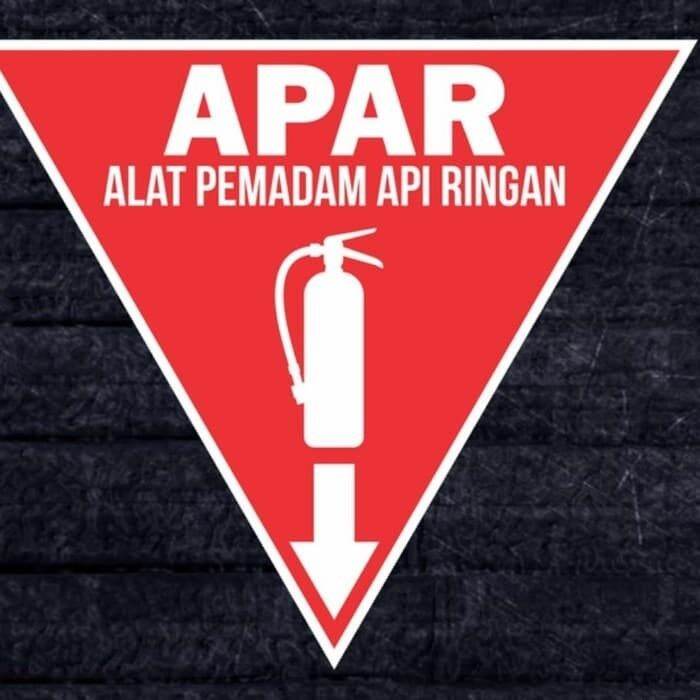 Sticker Tanda Apar Stiker Tanda Alat Pemadam Api Lazada Indonesia