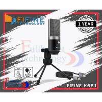 สินค้าขายดี!!! Fifine K681 USB Microphone ไมโครโฟนต่อคอมพิวเตอร์ ไมค์ร้องเพลง ไมค์สตรีมเกมส์ ประกันศูนย์ไทย 1 ปี ที่ชาร์จ แท็บเล็ต ไร้สาย เสียง หูฟัง เคส ลำโพง Wireless Bluetooth โทรศัพท์ USB ปลั๊ก เมาท์ HDMI สายคอมพิวเตอร์