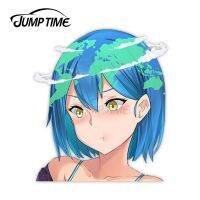 【Direct-sales】 Jump Aori Sora Earth-Chan 10.8อนิเมะสาวน่ารักคนแอบดูหน้าต่างรูปลอกไวนิลสติกเกอร์รถ Waifu