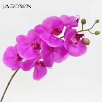 【DT】 hot  Artificial Orchid Flowers Real Touch Artificial Butterfly Orchid flores artificiales Wedding decoration home Festival Decoration