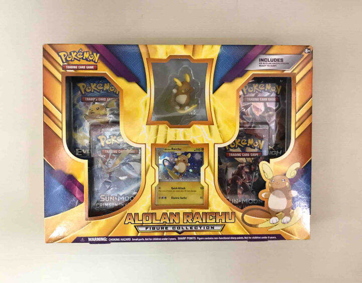 Alolan raichu store figure collection box