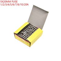 【YF】☸  100PCS 5x20MM Blow FUSE 5x20 Fast insurance 5X20MM 5X20 250V 0.1A/0.5A/1A/2A/3A/4A/5A/6A/7A/8A/10A/15A/20A