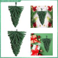 Winter Christmas Teardrop Swag Christmas Door Wreath Garland Hanging Christmas Decoration Garland Pine Tree Rattan Hanging Ornament