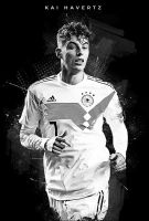 โปสเตอร์ Kai Havertz ไค ฮาแวทซ์ Chelsea เชลซี โปสเตอร์ติดผนัง ของแต่งบ้าน ติดผนัง 77poster