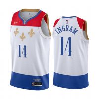 Top-quality 20-21 Nba Basketball Mens Jersey Orleans Pelicans 14 Brandon Ingram Hot Pressed Jerseys