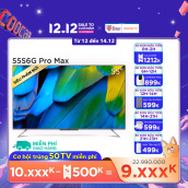Smart TV Coocaa - Model 55S6G PRO MAX android 10 wifi