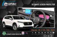 iProtec ฟิล์มใสกันรอยหน้าจอคอนโซน(จอกลาง)แลจอเรือนไมล์รถยนต์ HONDA CR-V RS (G6) ปี 2023-ปัจจุบัน