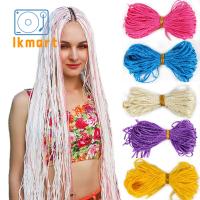 LKMART 24Strands/Lot Long senegalse เปีย Zizi เกลียวถักเปีย ที่ต่อผม กล่องถักเปียสี ขนาด28นิ้ว สีชมพูอมชมพู ผมถักโครเชต์สังเคราะห์ สำหรับรัสเซีย