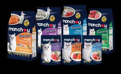 monchou อาหารเม็ดสำหรับแมว