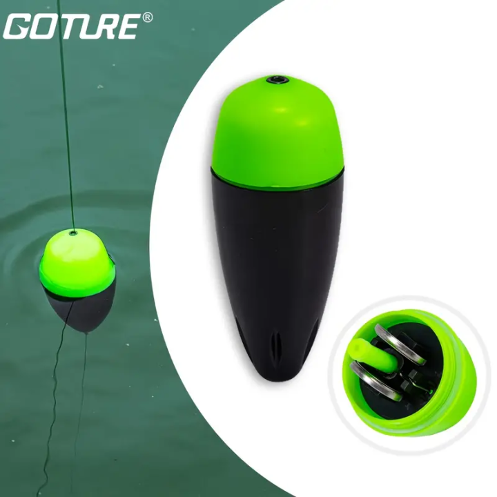 Goture Glow in the Dark Fishing Bobbers Green Electronic Floats for