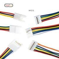 【DT】 hot  HY2.0 Connector with 20cm 26AWG Cable Wire Butt Connection 2 3 4 5 6 7 8 Pin 2.0mm Pitch Male Female Plug Socket