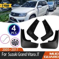 บังโคลนรถสำหรับซูซุกิแกรนด์วิทารา Escudo JT 2005 ~ 2017 2015 2016ป้องกันการสาดอุปกรณ์เสริมบังโคลนบังโคลนบังโคลนรถยนต์