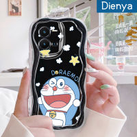 เคส Dienya สำหรับ Vivo Y35 5G Y36 5G เคส Y35การ์ตูนโดราเอมอนน่ารักขอบคลื่นเนื้อครีมกันกระแทกแบบใสนิ่มเคสมือถือโปร่งใสลายกล้องถ่ายรูปที่สร้างสรรค์สีอ่อนโยนฝาครอบป้องกัน