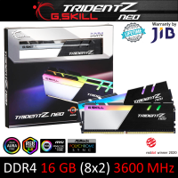 G.SKILL TRIDENT Z NEO 16GB (2X8GB) 3600MHZ  (F4-3600C18D-16GTZN)