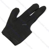 1PCS Black Billiard Gloves Cue Billiard Pool Shooters 3 Fingers Gloves High Quality NEW